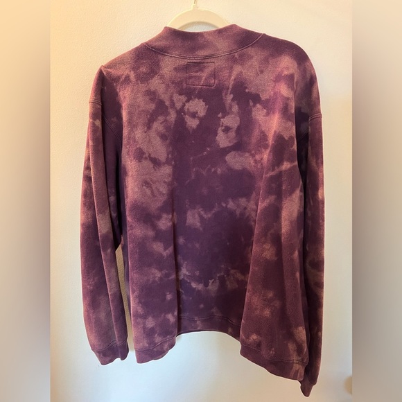 Led Zeppelin Custom Mock Neck Tie-Dye Sweatshirt - Picture 4 of 4